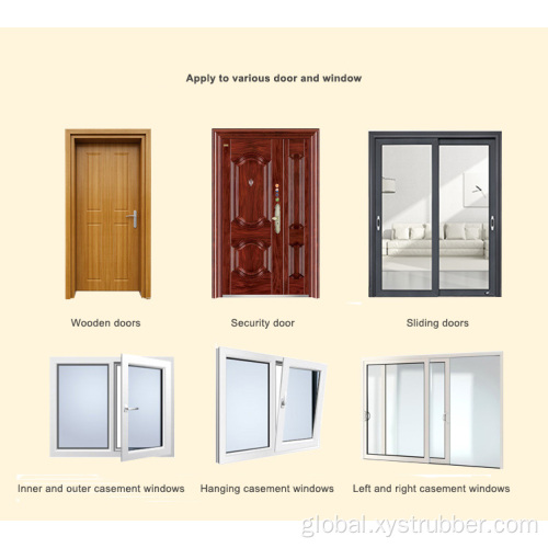 Transparent Seal Strip Sponge foam sealing strips for doors and windows Manufactory